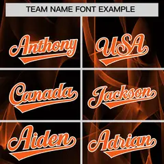 Black Fumes Graffiti Pattern Baseball Jersey 3