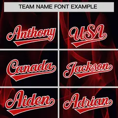 Black Fumes Graffiti Pattern Baseball Jersey 3