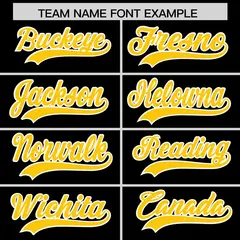 Black Gold American Flag Raglan Baseball Jersey 3