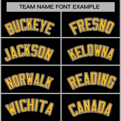 Black Gold-Black Classic Varsity Full-Snap Letterman Jacket 3