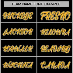 Black Gold-Black Classic Varsity Full-Snap Letterman Jacket 3