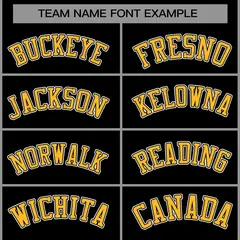 Black Gold-Black Classic Varsity Full-Snap Letterman Jacket 5