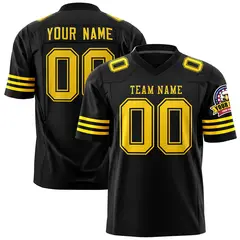 Black Gold Classic Authentic Football Jersey