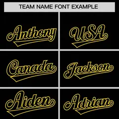 Black Gold Grid Blur Pattern Authentic Baseball Jersey 3