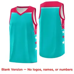 Black Gold Orange Star Color Block Two Tone Side Basketball Jersey 6