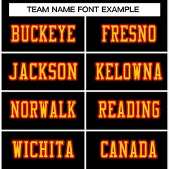 Black Gold-Red Classic Style Authentic Football Jersey 3