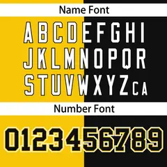 Black Gold Stripe-Solid Combo Authentic Baseball Jersey 4