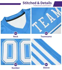 Black Gold-White Color Block Raglan Sleeves Football Jersey 5