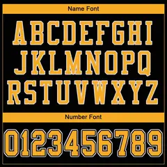 Black Gold-White Mesh Football Jersey 3