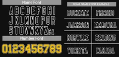 Black Gold-White Mesh Football Jersey 3