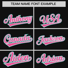 Black Graffiti Multicolored Flames Print Baseball Jersey 3