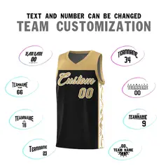 Black Graffiti Side Pattern Basketball Jersey 4
