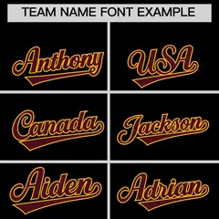Black Gray Crimson Gold Full-Snap Short Sleeve Varsity Jacket 5