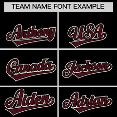 Black Gray Crimson White Full-Snap Short Sleeve Varsity Jacket 5