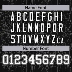 Black Gray Graffiti Line Art Authentic Baseball Jersey 4