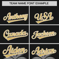 Black Gray Graffiti Pattern Bossinia Style Baseball Jersey 3