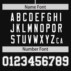 Black Gray Phonetic Rhythm Authentic Baseball Jersey 4