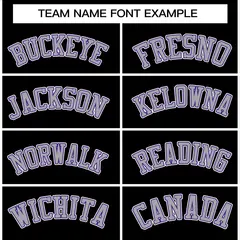 Black Gray-Purple Classic Varsity Full-Snap Letterman Jacket 3