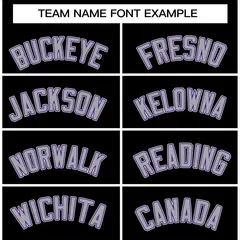 Black Gray Purple Raglan Varsity Full-Snap Letterman Jacket 5