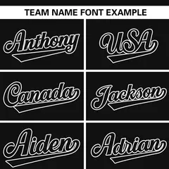 Black Gray Stripe Raglan Sleeves Authentic Baseball Jersey 3
