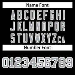 Black Gray White Classic Varsity Full-Snap Letterman Jacket 4