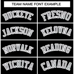 Black Gray White Classic Varsity Full-Snap Letterman Jacket 3