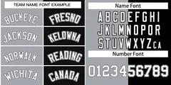 Black Gray-White Two Tone Split Full-Snap Varsity Jacket 3