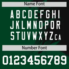 Black Green Ink Pattern Authentic Baseball Jersey 4