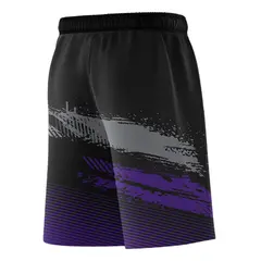 Black Grey Purple Graffiti Basketball Jersey 5