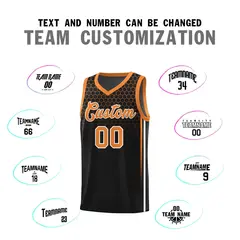 Black Honeycomb Pattern Sports Uniform Basketball Jersey 4