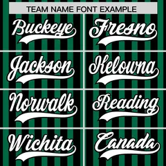 Black Kelly Green American Flag Graffiti Baseball Jersey 3