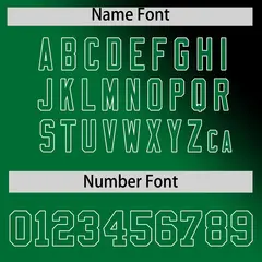 Black Kelly Green Gradient Diagonal Stripe Baseball Jersey 4