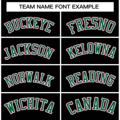 Black Kelly Green Pink Varsity Full-Snap Letterman Jacket 5