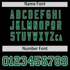 Black Kelly Green Stripe Animals Graffiti Raglan Baseball Jersey 4