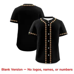 Black Kelly Green White Graffiti Mexican Style Baseball Jersey 2