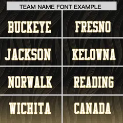 Black Khaki Gradient Outdoor Flag Football Jersey 3