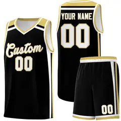 Black Khaki White Color Charge Series Team Basketball Jersey 1