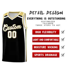 Black Khaki White Color Charge Series Team Basketball Jersey 2