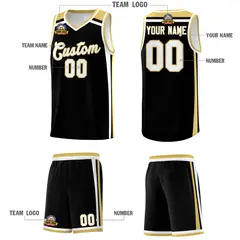 Black Khaki White Color Charge Series Team Basketball Jersey 5