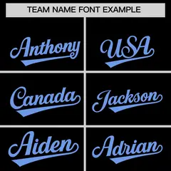 Black Light Blue Graffiti Wind Mark Pattern Baseball Jersey 3