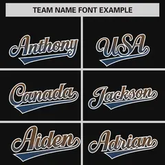 Black Light Brown-Midnight Blue Gradient Raglan Varsity Baseball Jacket 3