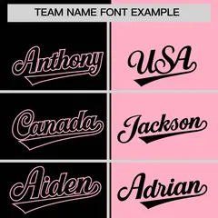 Black Light Pink Split Coconut Tree Design Baseball Jersey 3