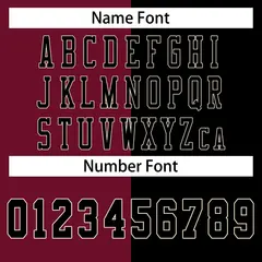 Black Maroon-Yellow Split Fashion Basketball Jersey 6