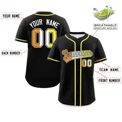 Black Maverique Pride Month Baseball Jersey 2