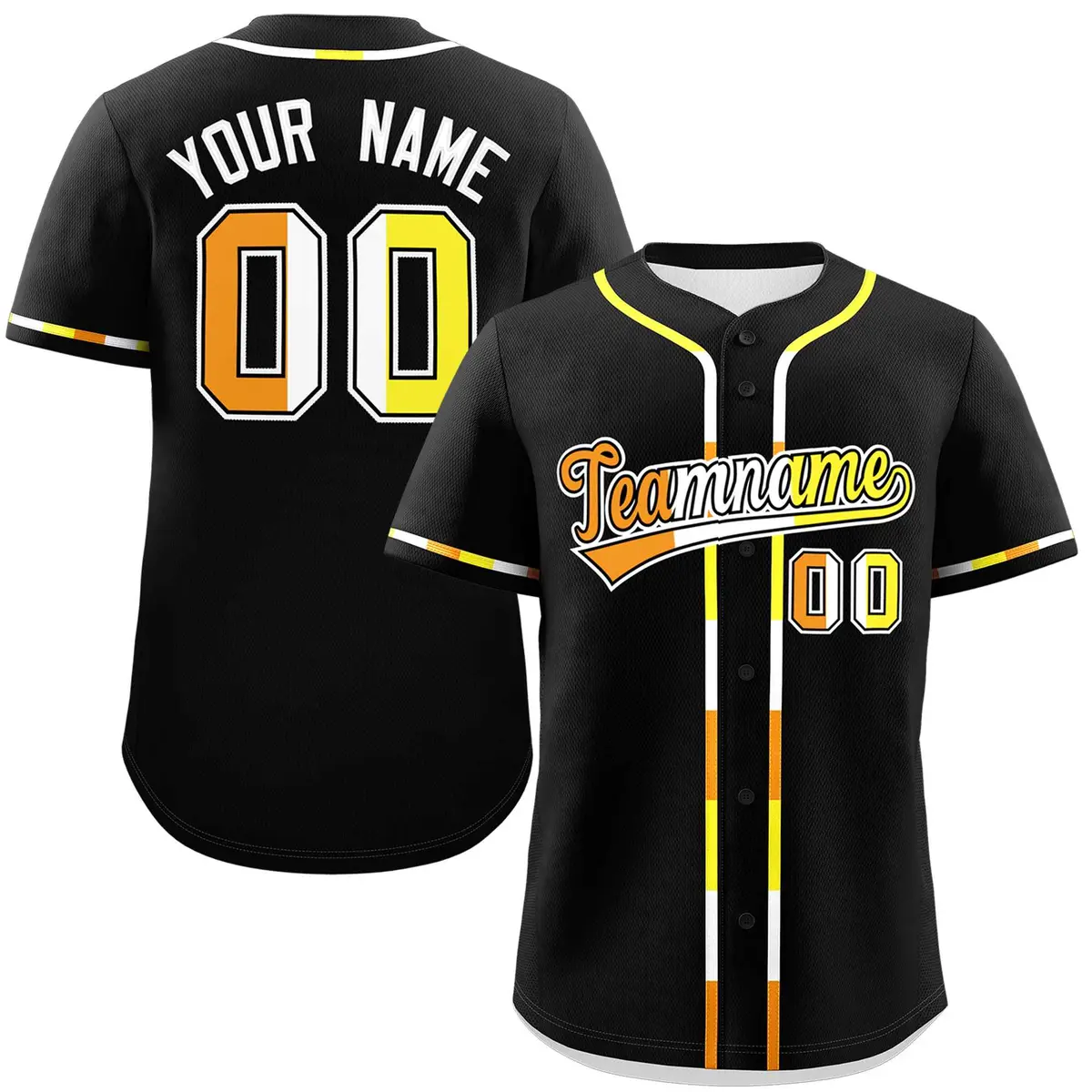 Black Maverique Pride Month Baseball Jersey