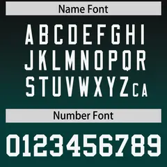 Black Midnight Green Gradient Side Pattern Football Jersey 4