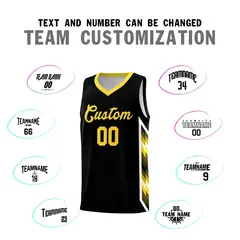 Black Mosaic Gradient Fashion Basketball Jersey Uniform 4
