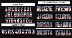 Black Navy-White Authentic Classic Baseball Jersey 3