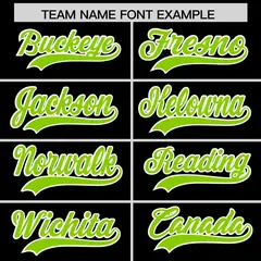Black Neon Green American Flag Raglan Baseball Jersey 3