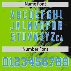 Black Neon Green Ink Pattern Authentic Baseball Jersey 4